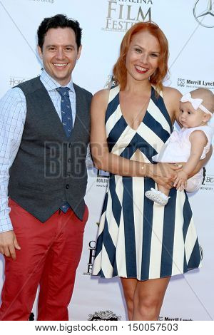 LOS ANGELES - SEP 30:  Patrick Cavanaugh, Elen Soraya at the Catalina Film Festival - Friday at the Casino on September 30, 2016 in Avalon, Catalina Island, CA