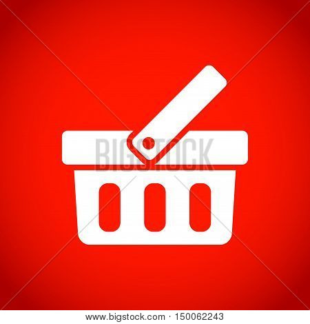 bascet icon stock vector illustration flat design
