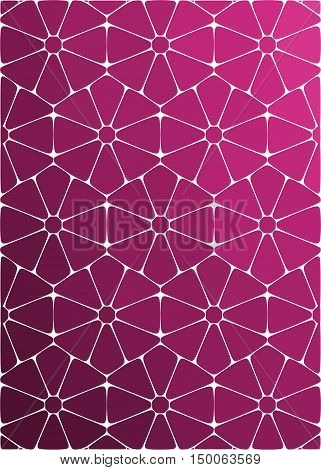 background beautiful abstract purple flowers on a white background