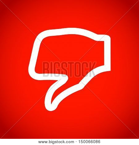 stock vector thumbs up icon vector like icon social network vector icon for app web site etc