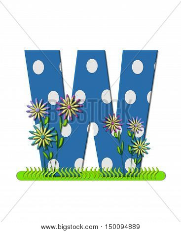 Alphabet Wildflower Meadow W