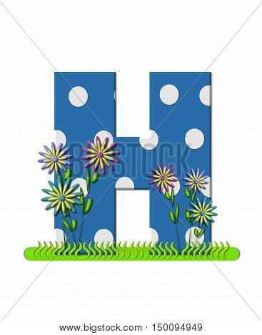 Alphabet Wildflower Meadow H