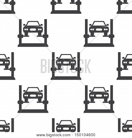 car diagnostics icon on white background for web