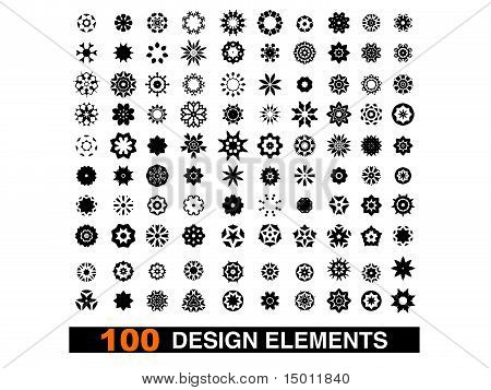 100 Design-Elemente