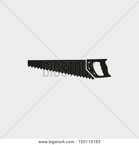 hacksaw icon stock vector illustration flat design