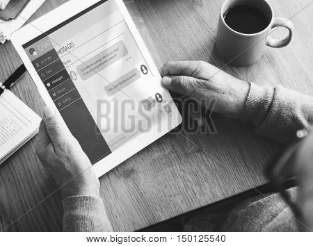 Chatting Communication Connection Message Concept