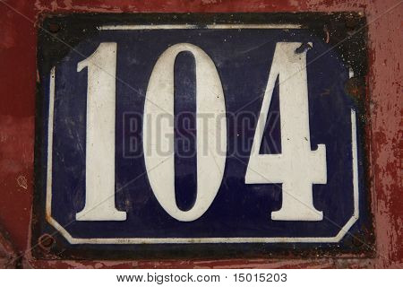 Number 104