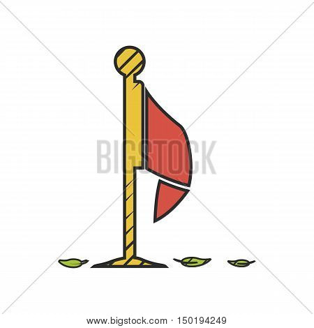 direction icon on white background for web