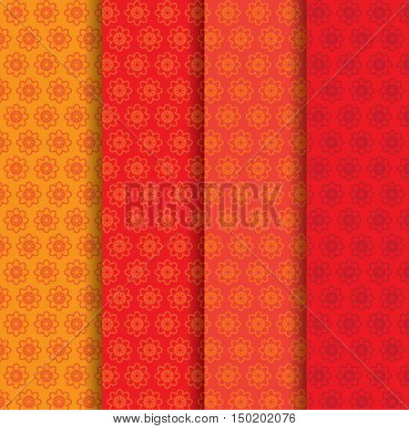 Traditional Chinese pattern and background pack set