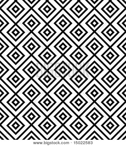 problemfri sort-hvid diamonte