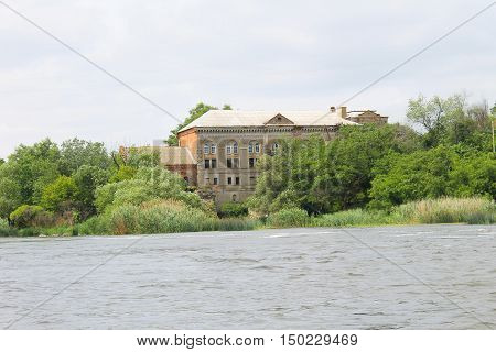 Old water mill in Migeya village Ukraine