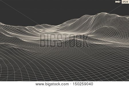 Topographic map background with space for your copy