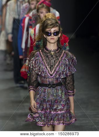 Anna Sui - Spring 2017 Collection