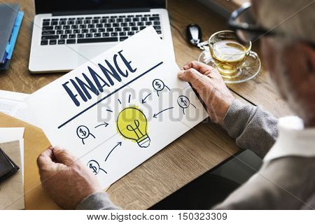 Finance Joint Planning Balance Banking Budget Concept