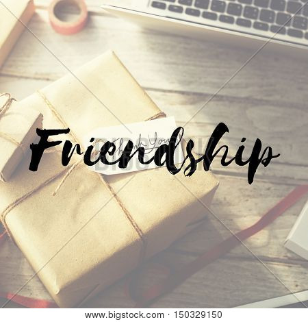 Arts & Crafts Gift Present Give Sharing Congratulations Concept