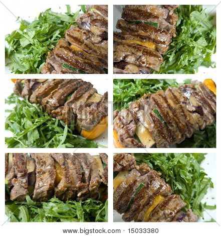 salata tabak Kebabı