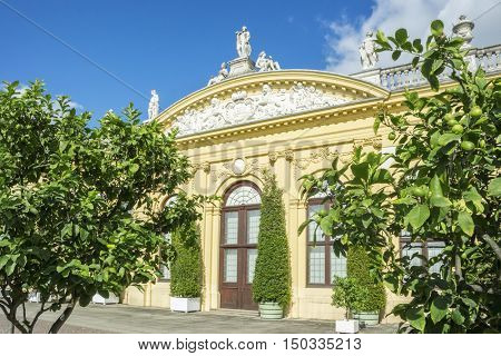 View of Kassel Orangerie