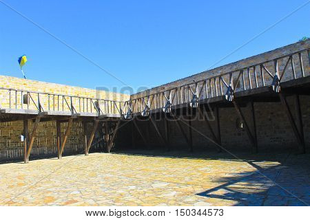 Bastion of hetman Doroshenko in Chigirin, Ukraine