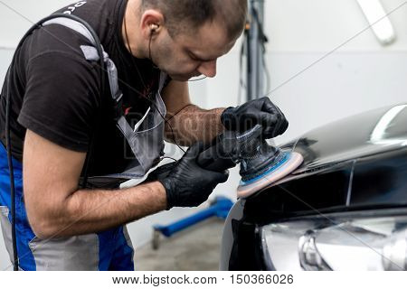 Polished Black Car