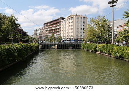 Porsuk River In Eskisehir