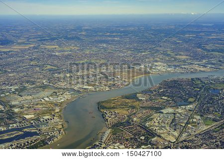 Aerial View Of London