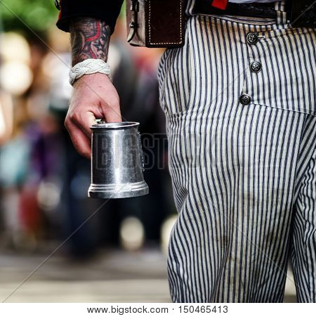 Editorial, 02Nd October 2016: Barr, France: Carnival And Parade Throught The Streets. Fancy-dress Ha