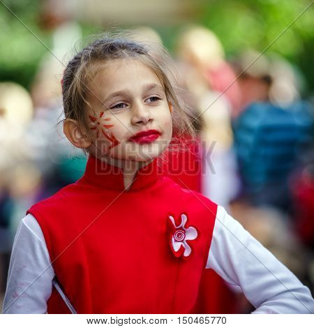 Editorial, 02Nd October 2016: Barr, France: Carnival And Parade Throught The Streets. Fancy-dress Ha