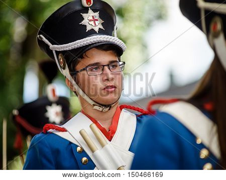 Editorial, 02Nd October 2016: Barr, France: Carnival And Parade Throught The Streets. Fancy-dress Ha