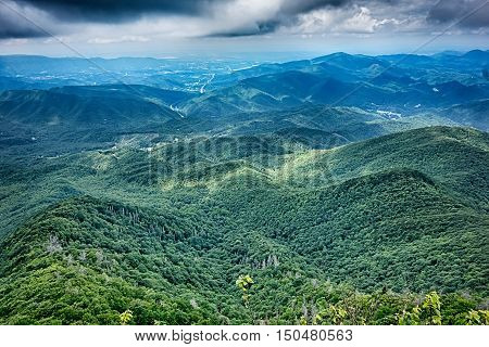 Scenes Along Appalachian Trail In Great Smoky Mountains