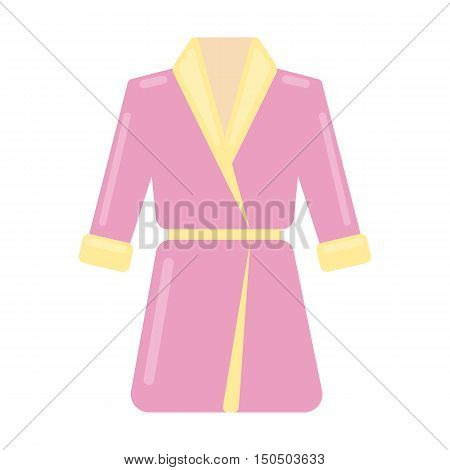 Bathrobe icon of vector illustration for web and mobile design