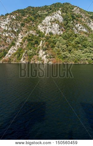 Summer view of Krichim dam, Rhodopes Mountain, Bulgaria