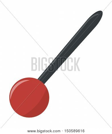 Parts of machinery flat mechanism manufacturing work detail design. Gear mechanical equipment part industry mechanism icon. Vector technology icon industry engineering technical factory mechanism