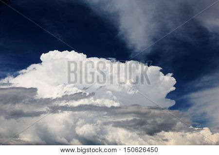 sky, landscape, summer, clouds, weather, air, climate, cyclone, temperature, blue