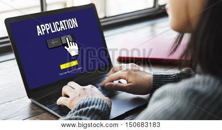 Information Technology Computer System Concept