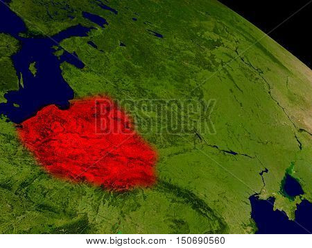 Poland From Space