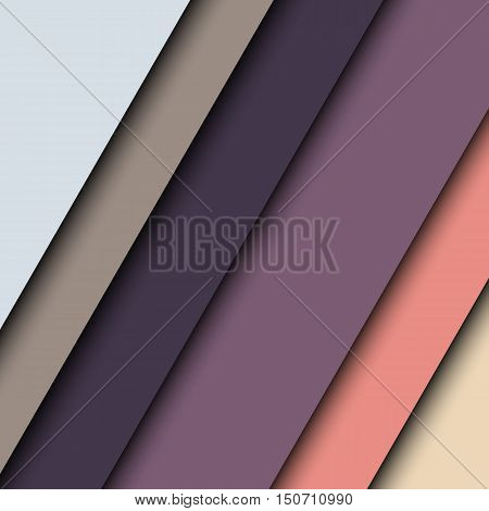 Colorful background with slanted striped. Vector illustration.