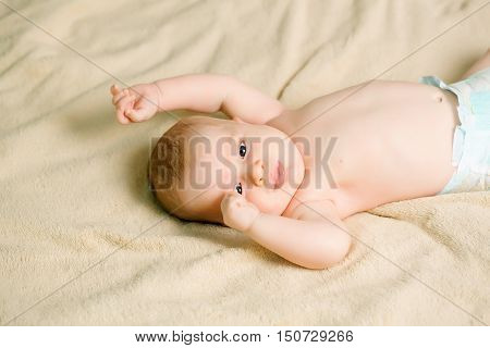 Baby In Diaper