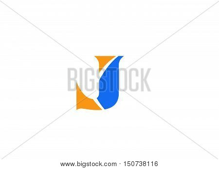 Letter J logo icon design template elements