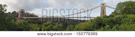 Clifton Suspension Bridge In Bristol