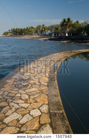 Camino sobre el agua