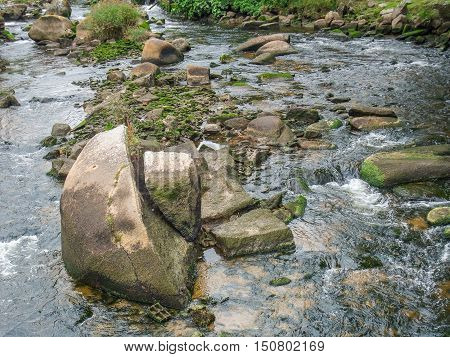 Aven River At Pont-aven In Brittany