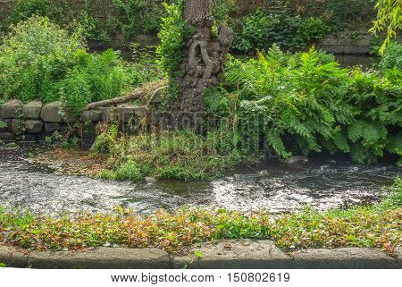 Aven River At Pont-aven In Brittany