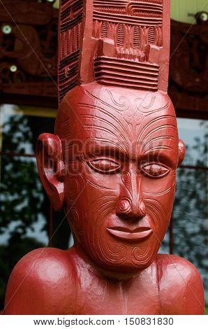 Maori Wall Carvings