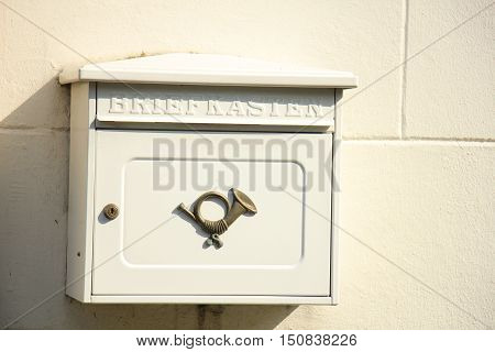 Vintage mailbox in Germany. 