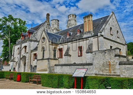 Jumieges France - june 22 2016 : the Saint Pierre abbey