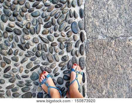Everyone chooses their way. You can go on a flat concrete path or You can go on the sharp stones