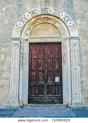 Hdr Santa Maria In Castello In Tarquinia
