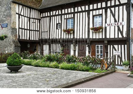 Neufchatel en Bray France - june 23 2016 : the Mathon Durand museum