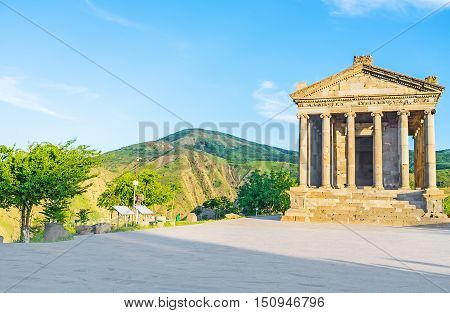 The Garni Temple is the notable and one of the most visited landmarks of Armenia.