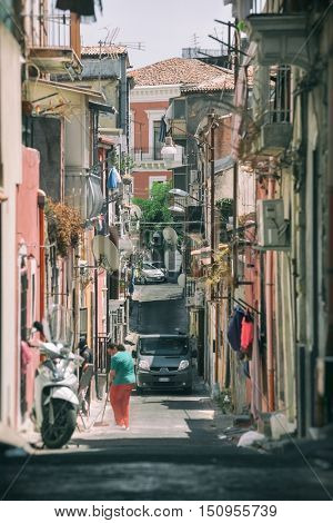 Catania arhitecture - Catania Street view